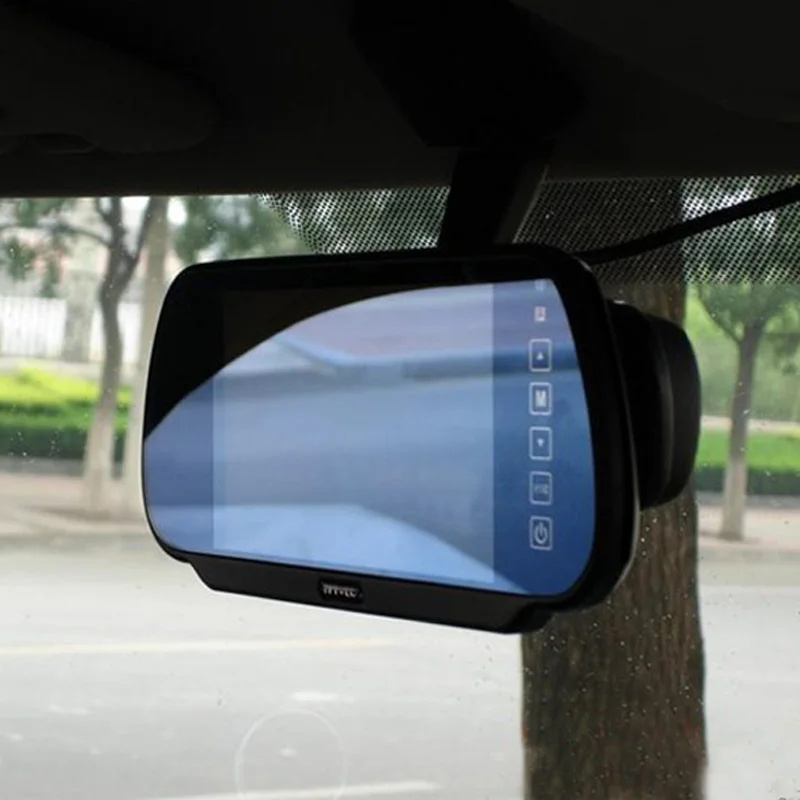 Зеркало заднего вида с ЖК-дисплеем 7 дюймов 1064x600 |