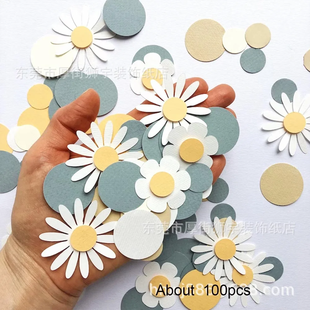 

Конфетти с полевыми цветами 100 шт.