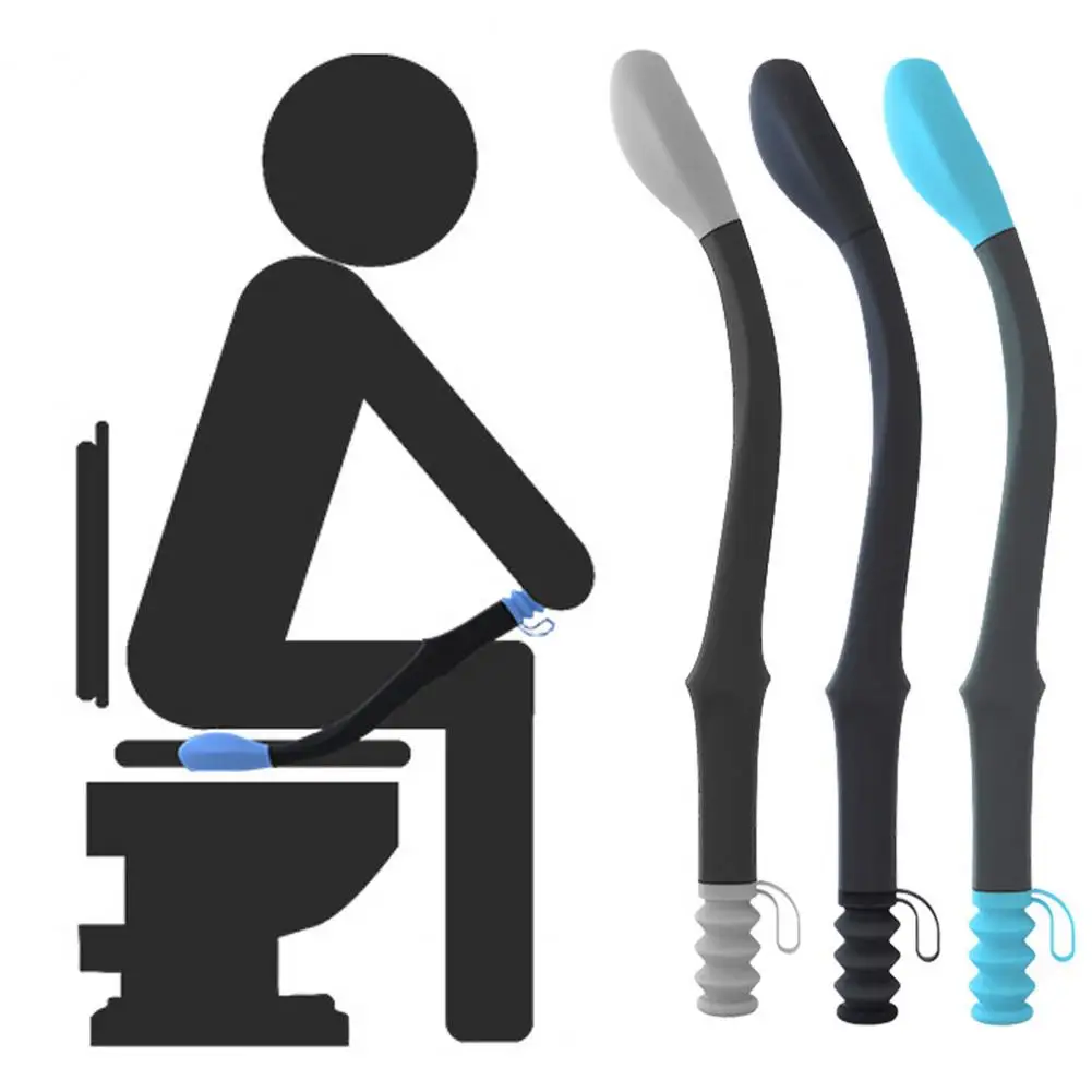 

Стеклоочиститель с нескользящей ручкой, удобное нижнее Силиконовое устройство для протирания, для пожилых и беременных женщин, вспомогательный инструмент, товары для дома