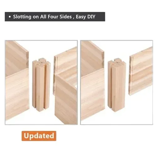 Деревянная садовая кровать для садоводства разделенная приподнятая посадочная