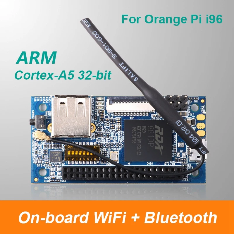 

Макетная плата для Orangepi I96, 256 Мб, бит, ЦП, Wi-Fi + Bluetooth, программируемый микроконтроллер с адаптером питания, штепсельная вилка стандарта США