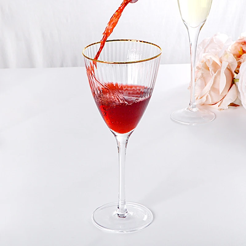 (Логотип может быть выгравирован) Хрустальные бокалы объемом 350 мл для вина в