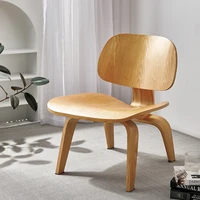 nordic modern minimalist reading back chair small apartment modern designer solid wood lounge chair 2022