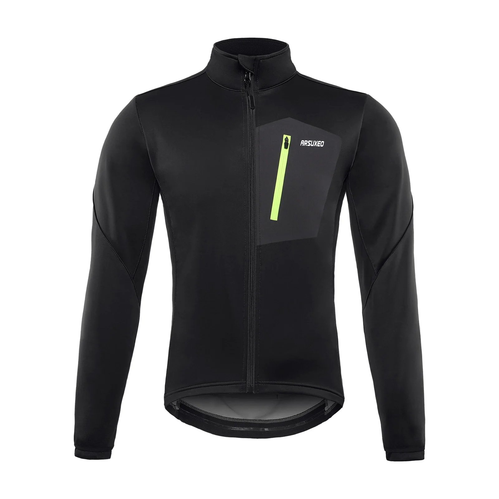 

Winter Cycling Men Jacket Windproof Waterproof Warm Thermal Fleece MTB Bike Jacket Coat Outdoor Riding Bicycle Clothes