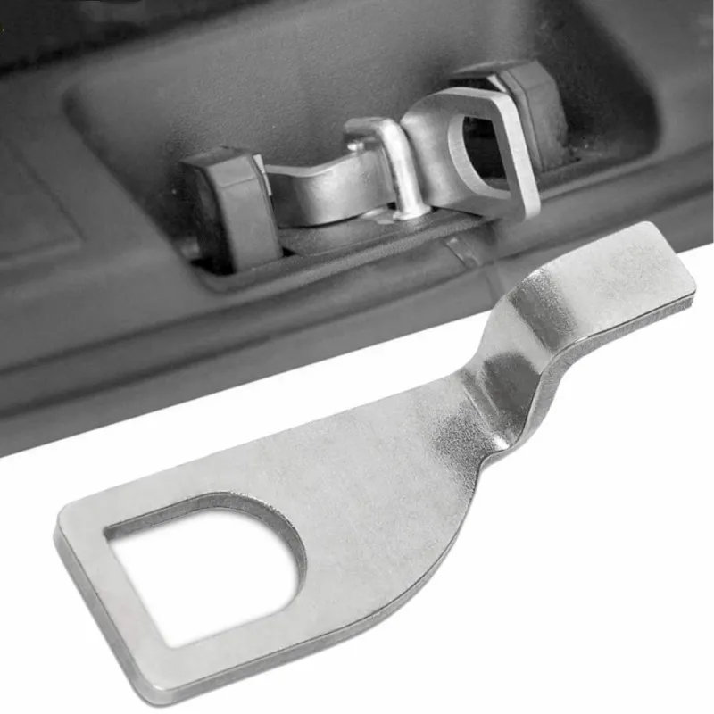 

Stainless Steel Car Tailgate Standoff Holder Bracket Hook Fresh Air Vent Lock Extension For VW T5 T6 California Camping Multivan