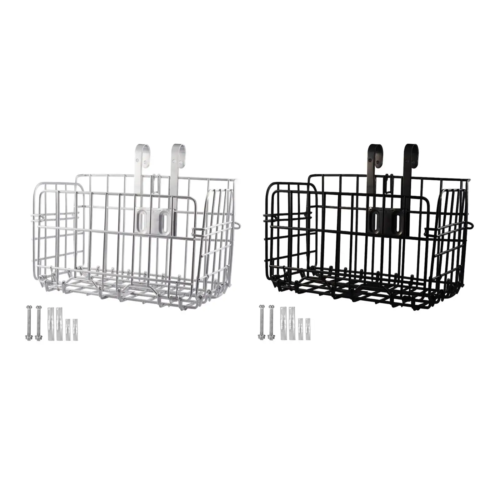 

Bike Basket Handlebar Basket Bike Basket, Basket Front Handlebar Metal Wire Folding Bike Front Hanging Basket
