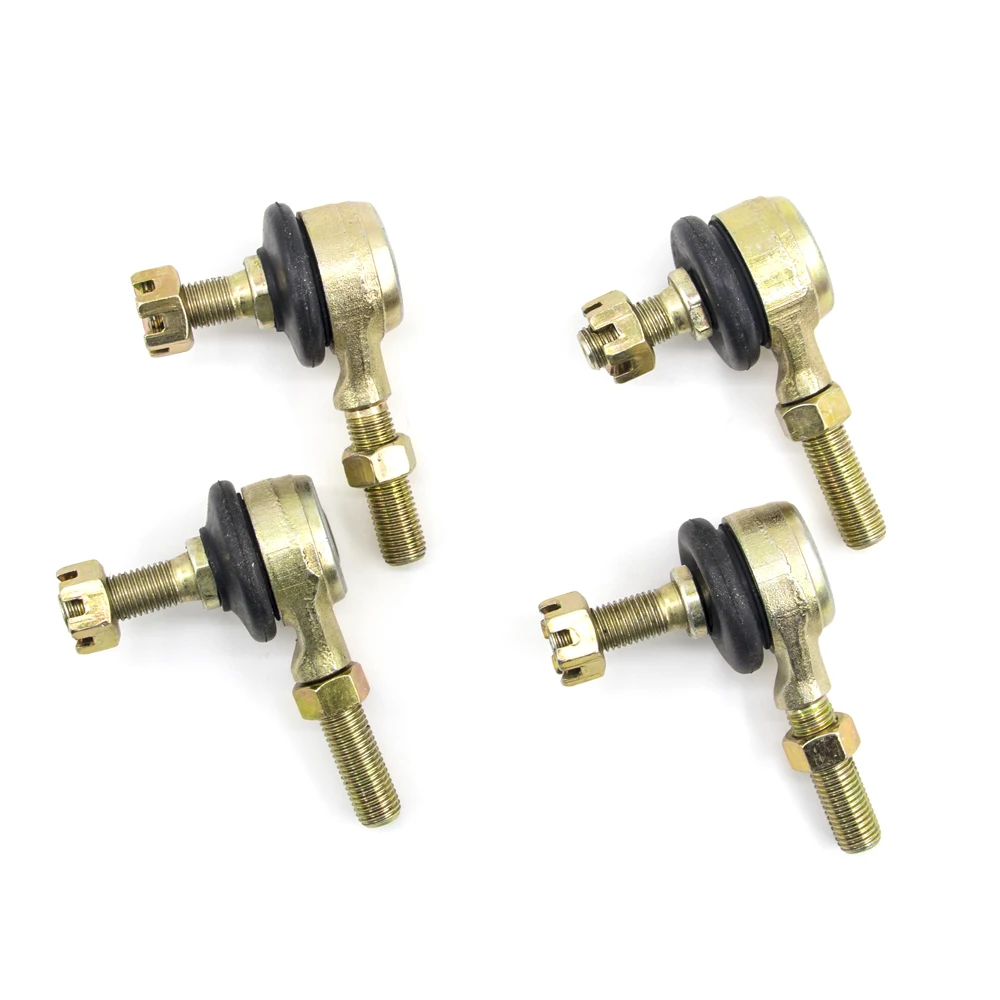 

4 шт. 10 мм М10 комплект наконечников рулевой тяги шаровой шарнир для 50cc 70cc 90cc 110cc 125cc 150cc 200cc 250cc 300cc ATV четырехколесный велосипед-внедорожник