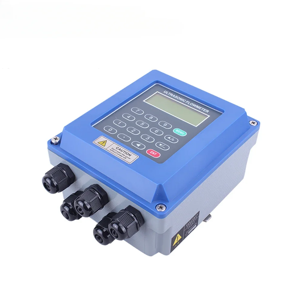 Ультразвуковой расходомер цифровой 220 В переменного тока/24 постоянного тока