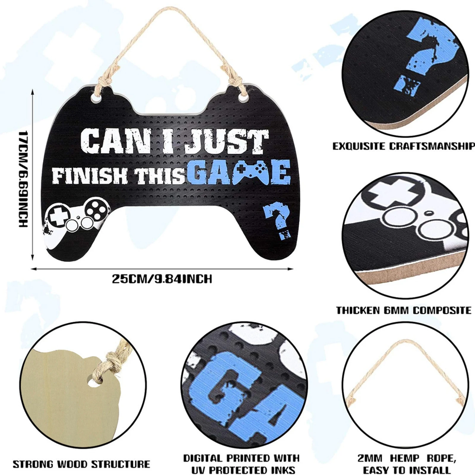 Деревянные настенные декорации игровые цитаты фотообои для двери спальни