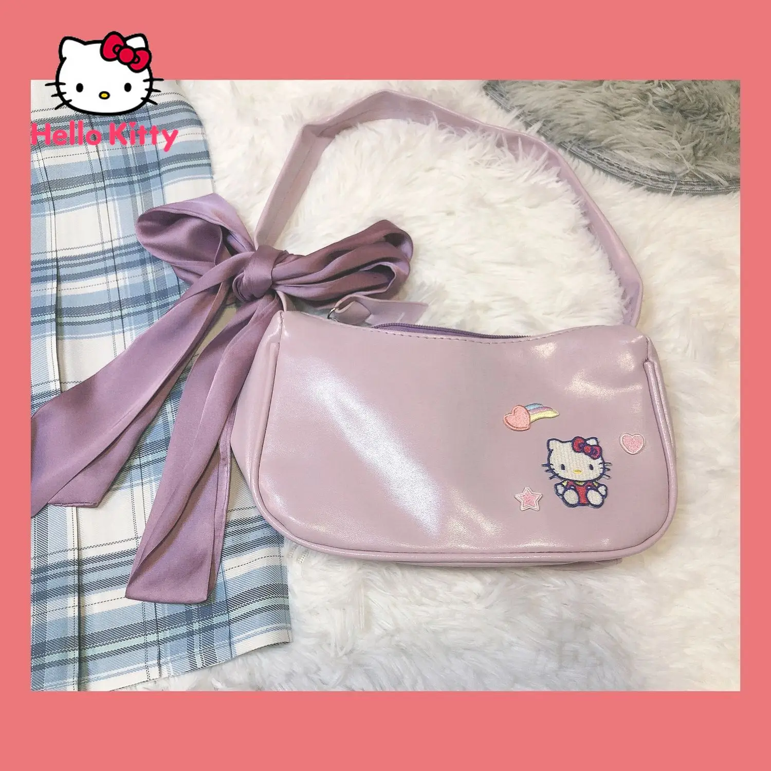 

Hello Kitty Cute Cartoon Creative All-match Fashion Handbag
