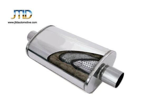 Высокопроизводительный универсальный глушитель выхлопных газов 409SS 4x9 22 дюйма