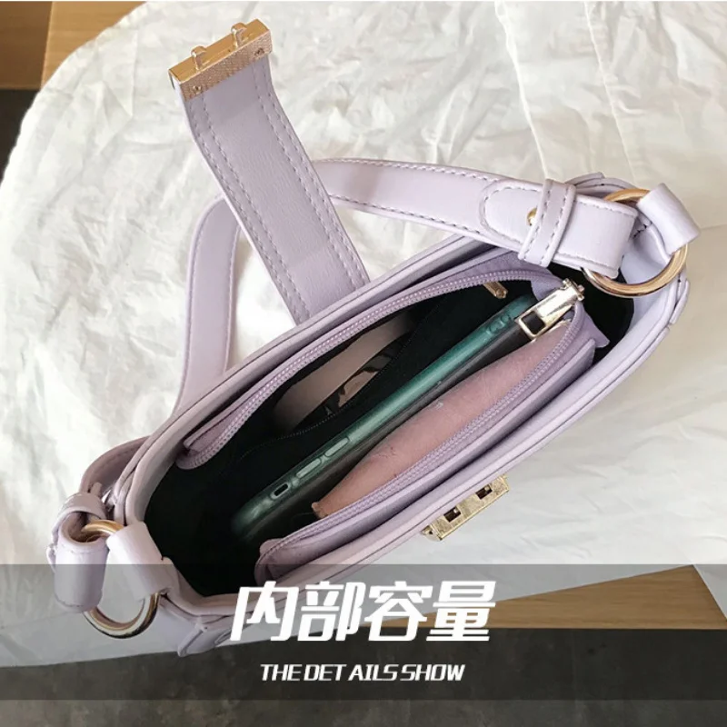 Women's Retro Luxury Solid Color Small Shoulder Bag for Femele Travel Free Shipping сумка женская Fashion Plaid Underarm Handbag