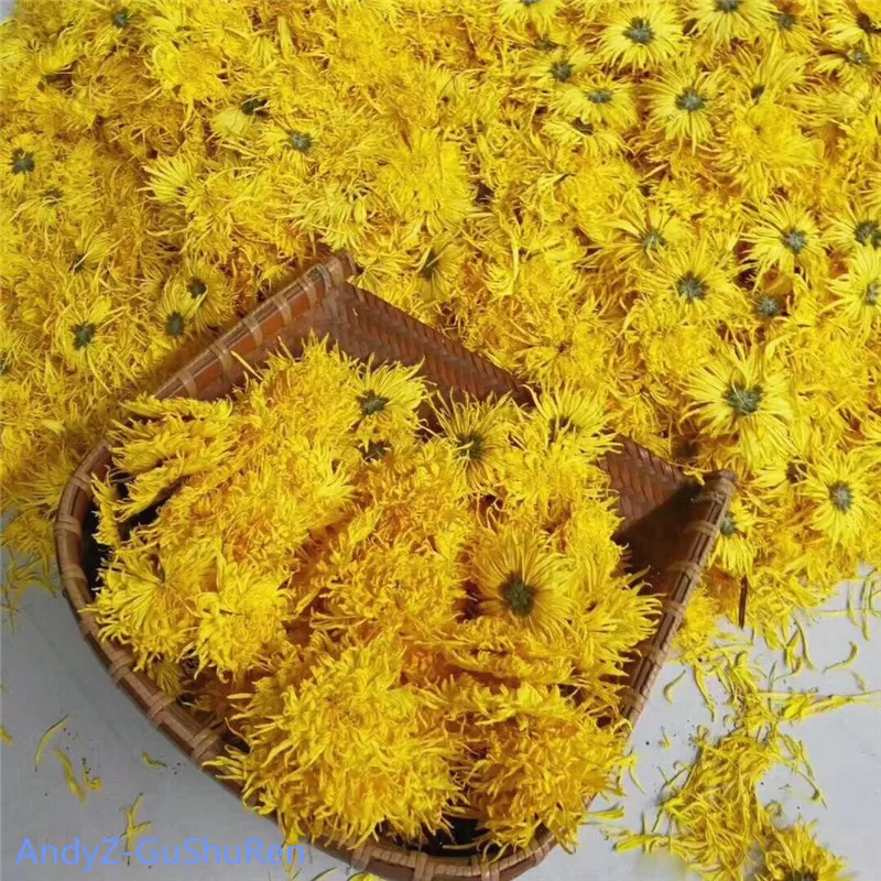 

2022 6A Gold wire Chrysanthemum Fresh Natural Organic Chinese Chrysanthemum Tea Aromatherapy Body Kung Fu Flower Tea