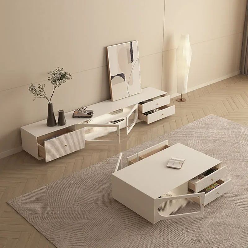 Напольная стойка для телевизора гостиной современный фермерский полный шкаф