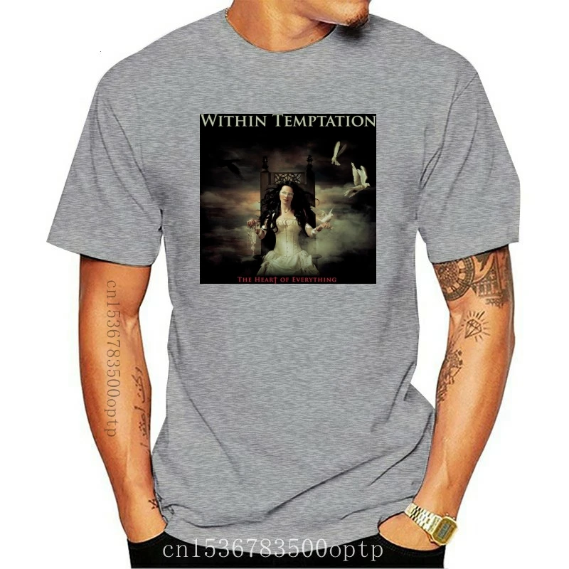 

New Within Temptation Heart Of Everything T-Shirt - 2021 OFFICIAL