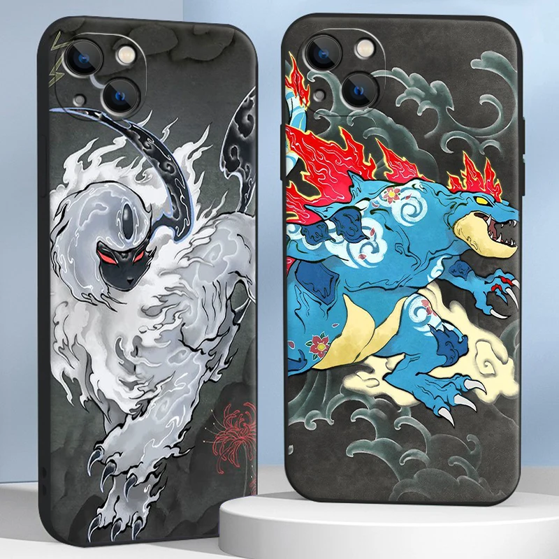

Pokemon Pikachu Phone Cases For iPhone 11 12 Pro MAX 6S 7 8 Plus XS MAX 12 13 Mini X XR SE 2020 Back Cover Carcasa Funda