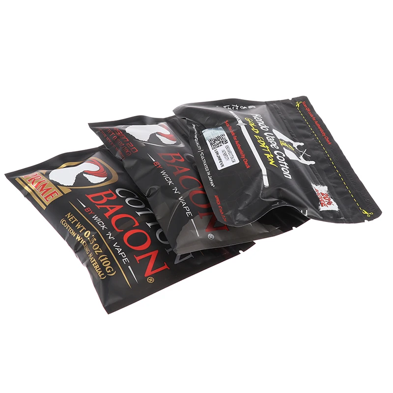 100% хлопок Золотая версия Bacon подходит для атомайзера аксессуары резервуара -