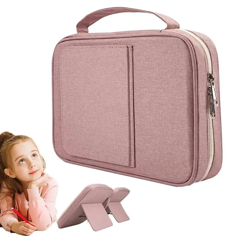 

Bible Covers For Men Bible Protective Case With Book Stand Book Storage Case With Pockets And Book Stand For Organizing Books
