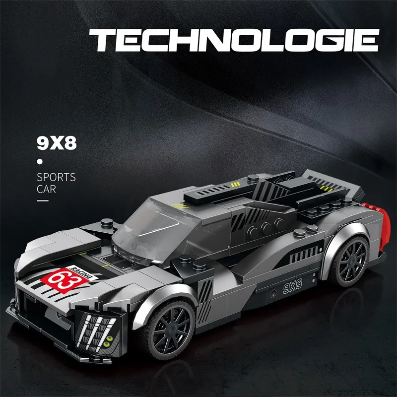 280 шт. Детский конструктор городской Спорт