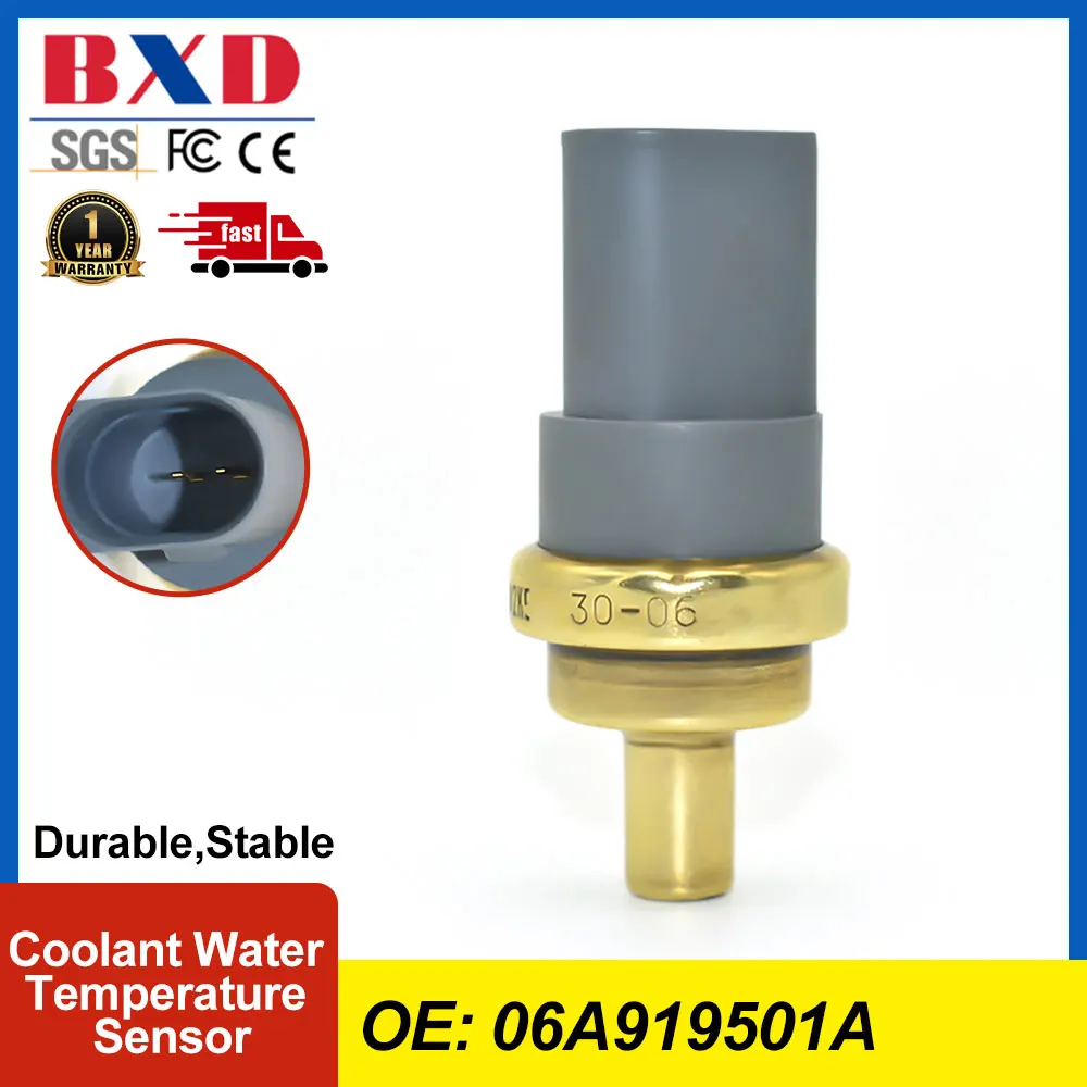 

Датчик температуры охлаждающей воды 06A919501A для AUDI A1 Q3 R8, SEAT ALHAMBRA ALTEA, SKODA FABIA, VW Модели AMAROK, CADDY пассивный шаран