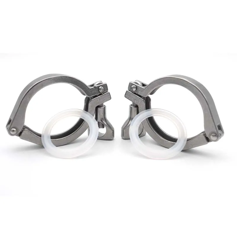 

Фитинги для санитарных труб Tri Clamp Clover 0,5 дюйма 1,5 дюйма 2 дюйма 3 дюйма 4 дюйма из нержавеющей стали 304 50,5 мм25,4 мм34 мм 64 мм7,5 мм91 мм с силиконовой прокладкой