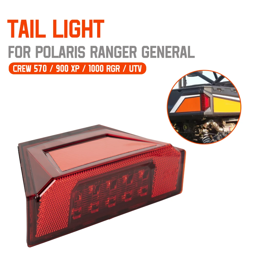 

For Polaris Ranger 570 General 1000 2013-2019 UTV Tail Brake Light Rear Stop Lamp 2412774 LED Taillight Assembly