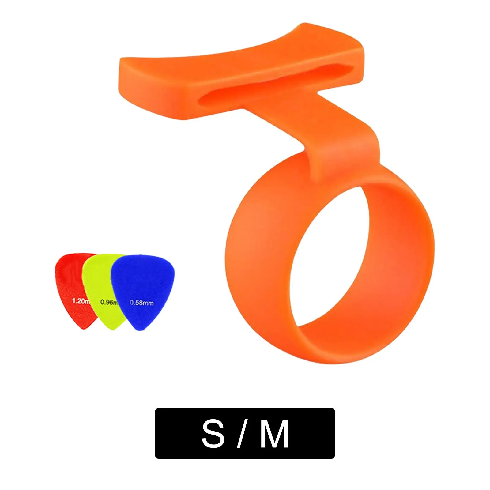 

Держатель гитарного пальца удобный силиконовый гелевый Чехол для хранения