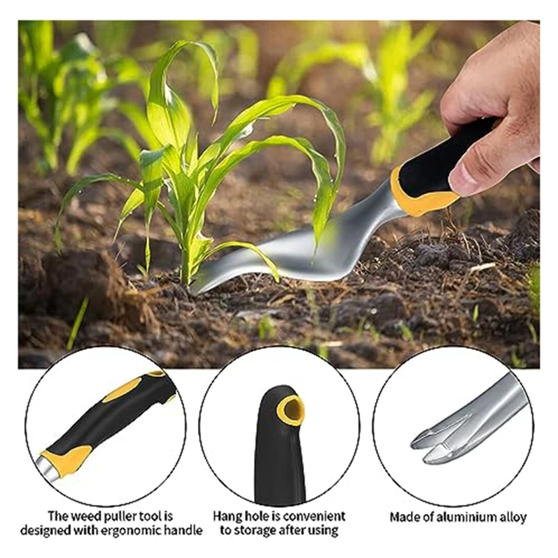 Набор из 2 инструментов для ручной сборки инструмент удаления садовых сорняков