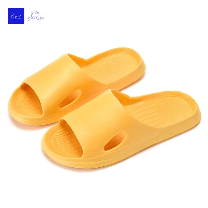 Thick Platform Women Bathroom Home Slippers Cloud Slippers Soft Sole EVA Indoor Slides Sandals Summer Non-slip Flip Flops