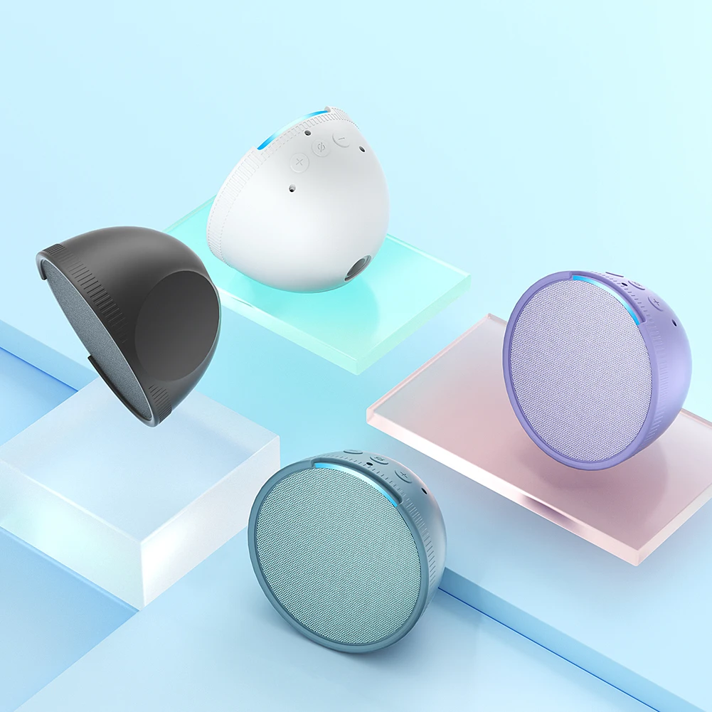 

Portable Speaker Protective Sleeve Waterproof Speaker Skin Cover Shockproof Anti Drop Accessories for Amazon Echo Pop