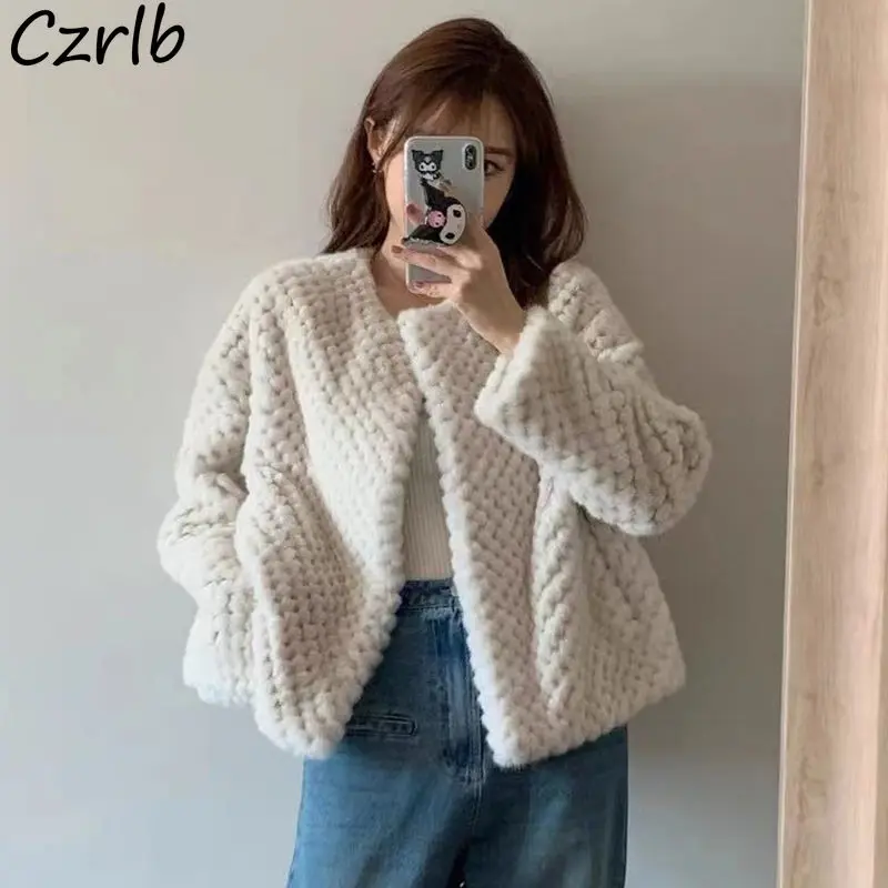 Куртка Базовая Женская элегантная уютная зимняя универсальная свободная