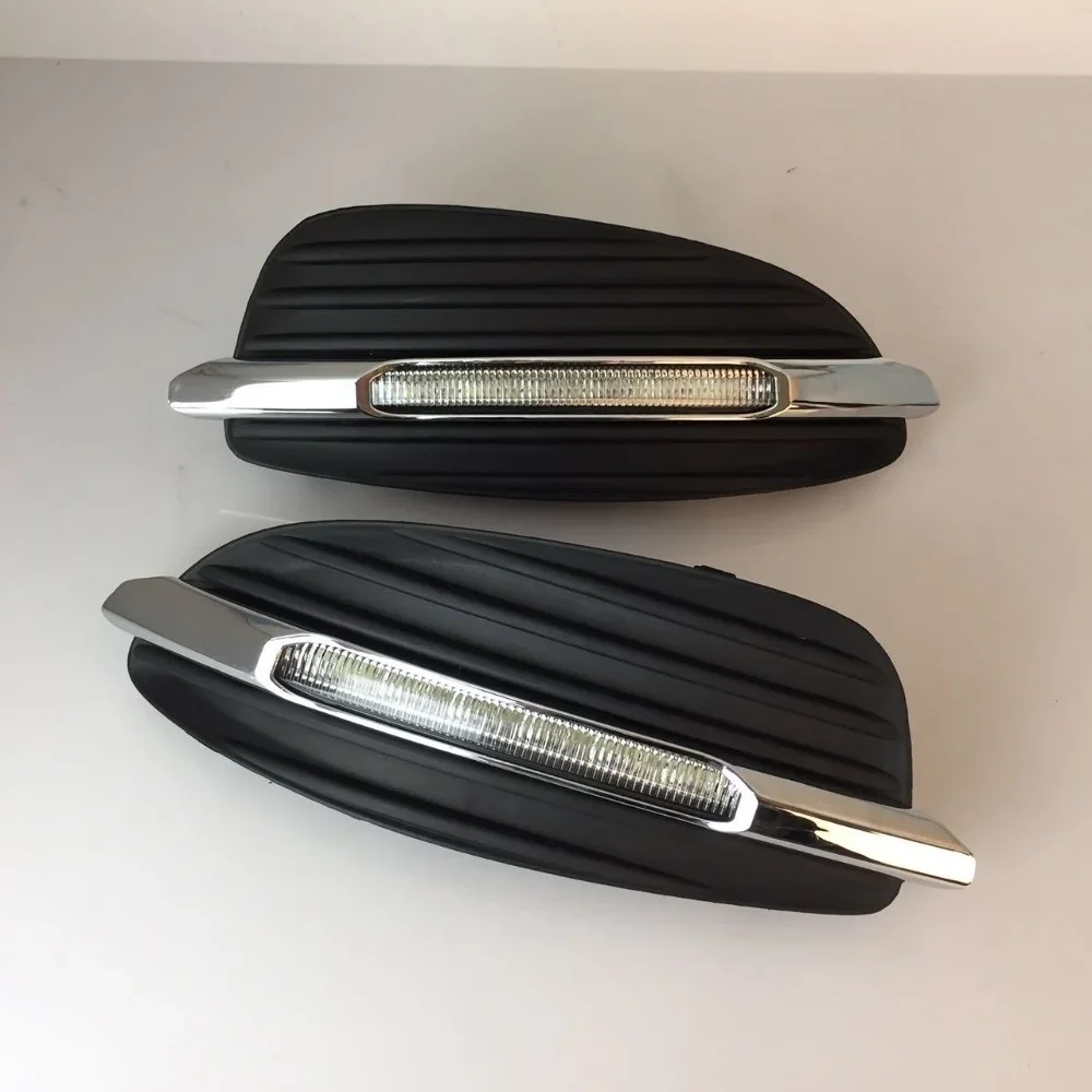 eOsuns светодиодные дневные ходовые огни drl для Mercedes-Benz V-Class Vito V250 V260 2016-2017