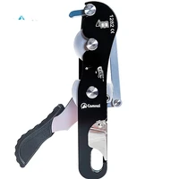 150kg professional rock climbing descender self braking stop rope clamp grab rescue outdoor rock climbing rappelling accessories