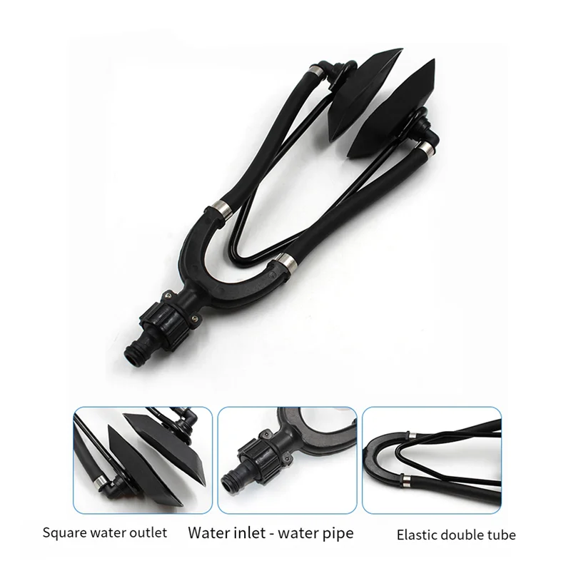 Outboard Muff Motor Flusher Boat Cleaning Engine Marine Tool Water Kit Ears Flow Bootsmotor Dual Ohren Flushing