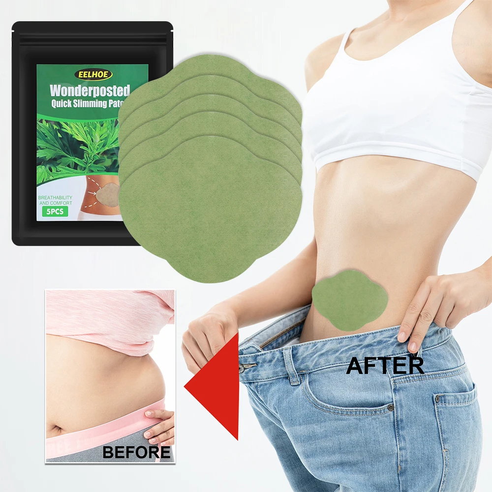 Wormwood Slimming Sticker Promotes Health Relieves Gastrointestinal Disorders Body Shaping Lose Weight Summer Bikini