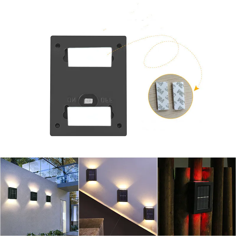 

Solar Wall Light Outdoor Decorative Garden Patio Home Wall Light Waterproof Outdoor Decorative Wall Light