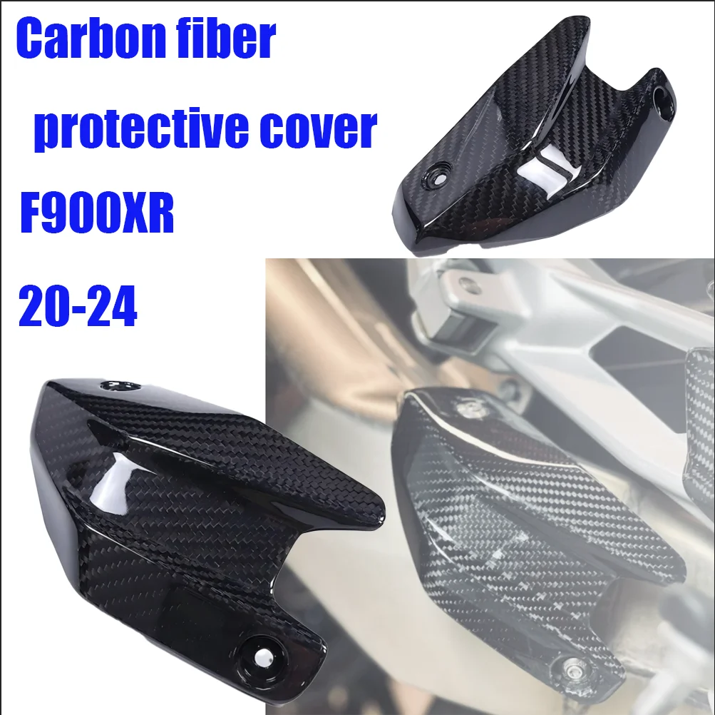 Фото Для BMW F 900 XR-F 900 R 2020 2021 2022 2023 2024 2025 Защитный чехол из 100% углеродного волокна №1