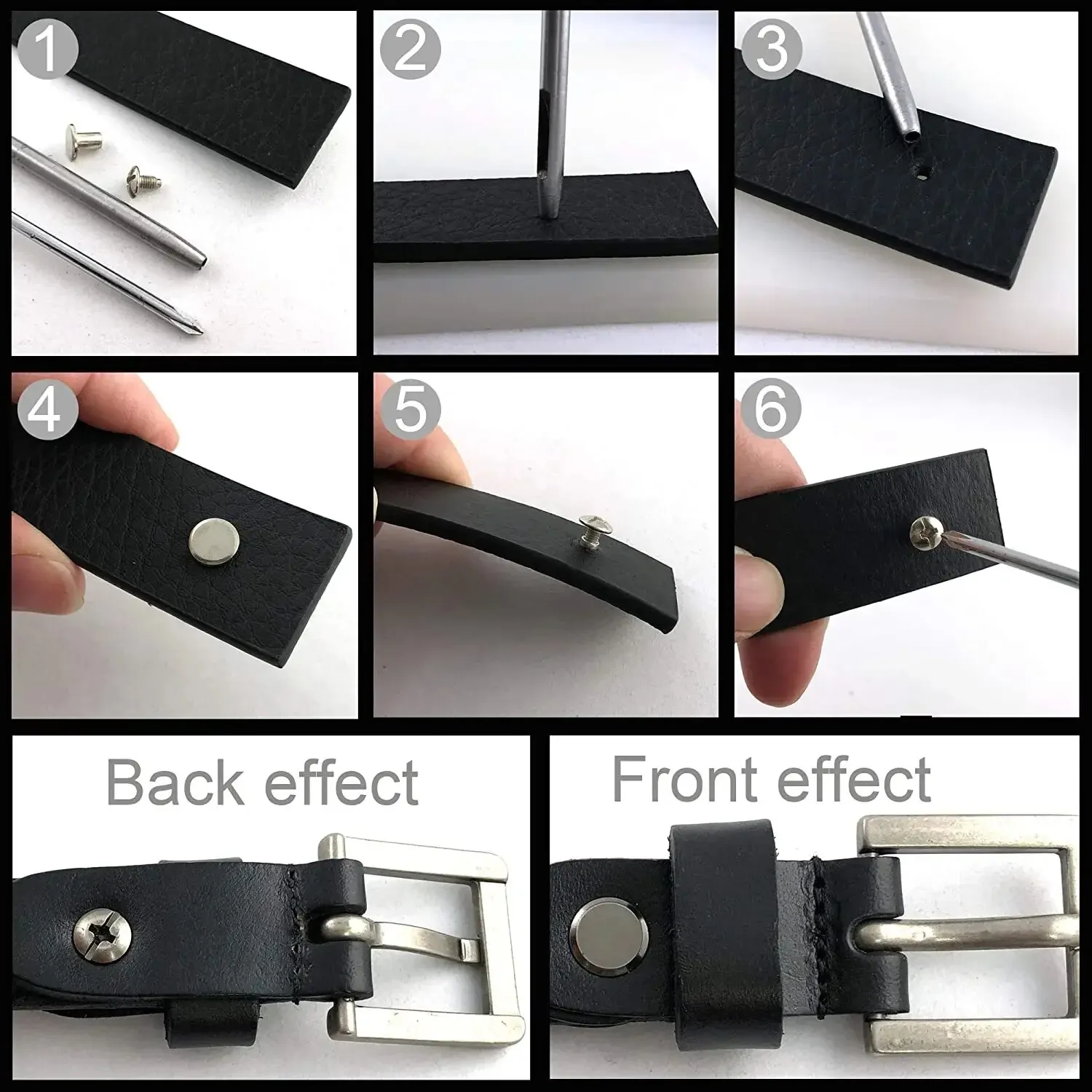 karbowana nit ze sztucznej skóry z płaską okrągłą główką 8 mm metalowy mieszanym materiałem do produkcji odzieży