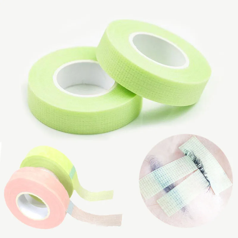 3 pcs Eyelash Extension Lint Breathable Non-woven Cloth Adhesive Tape Medical Paper Tape For False Lashes Patch Makeup Tools