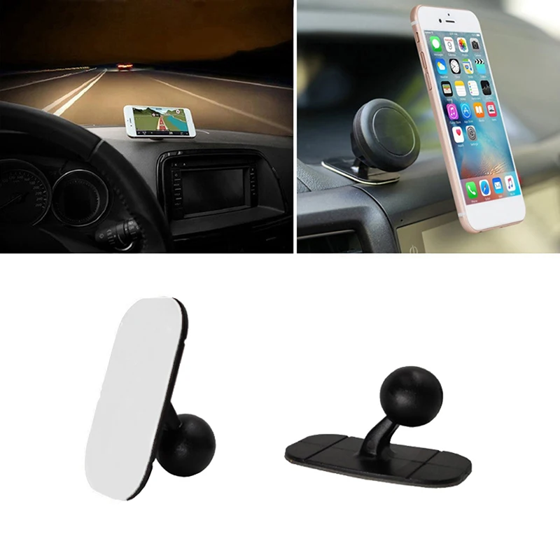 

Portable Car Phone Holder 17mm Ball Head Base Auto Air Vent Stand Dashboard Mount Suction Base Anti-skid Bracket Car Accessories