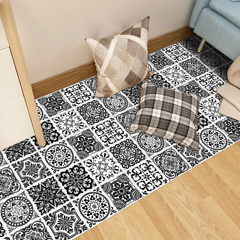 

10pcs/set Crystal Hard Tile Wall Stickers Waterpoof Backsplash Wallpaper For Kitcken Wardrobe Bathroom Home Decoration Art Mural