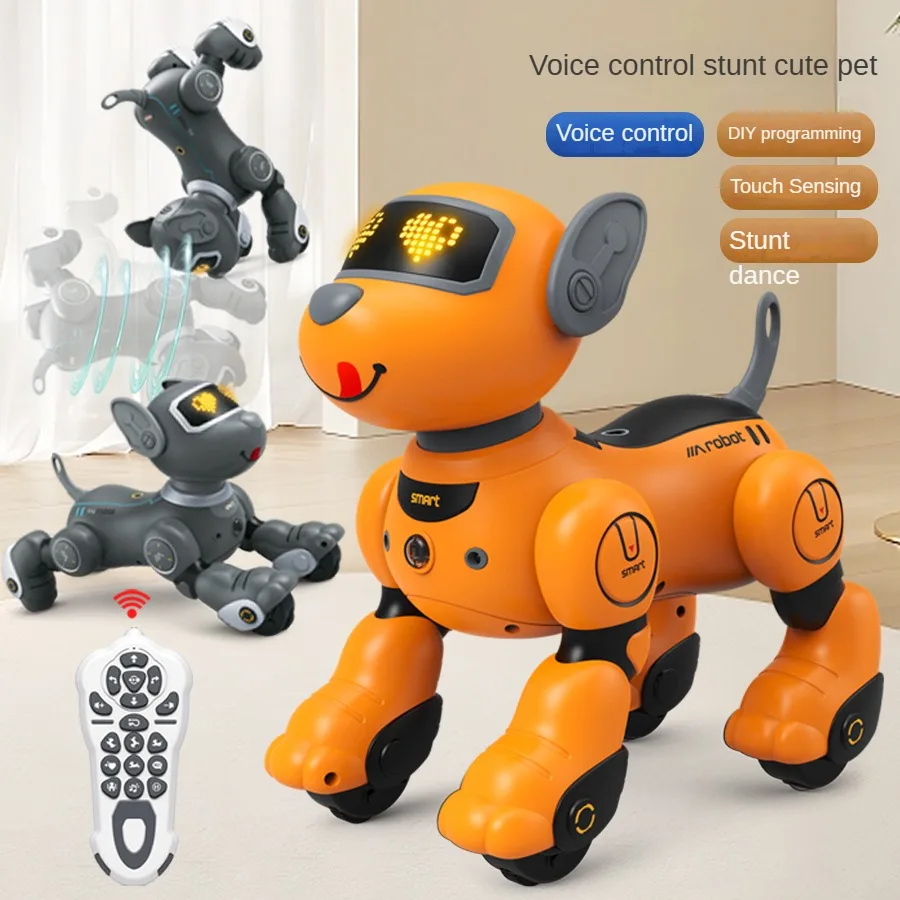 

Радиоуправляемый робот, электронная собака, пульт дистанционного управления, собака, трюки, домашние животные, голосовое управление, программируемая музыкальная игрушка с сенсорным управлением для мальчика