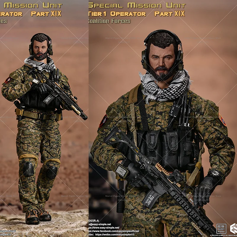 ЛЕГКИЙ И ПРОМЫЙ 26065RA масштаб 1/6 дельта быстрая сила реагирования военный