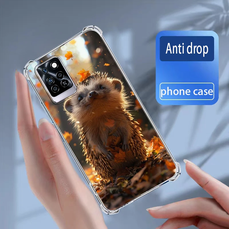 Чехлы infinix Note10 Pro/X695 мягкий силиконовый прозрачный чехол из ТПУ для телефона