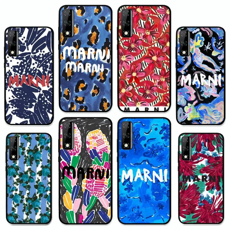 

Luxury Ins Design Flower pattern Phone Case For Y9 6 7 5 Prime Enjoy 7s 7 8 plus 7a 9e 9plus 8E Lite Psmart Shell