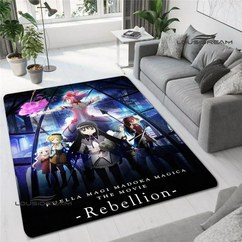 

Коврик Puella Magi Madoka Magica с мультяшным принтом, нескользящий коврик, коврик для йоги, милый ковер, реквизит для фотосъемки, коврик, подарок на день рождения