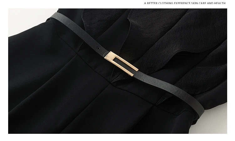 Женский деловой комбинезон без рукавов элегантные облегающие длинные