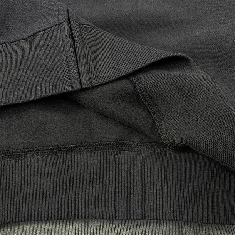 Однотонный Простой Высококачественный кардиган Season6 с капюшоном уличная одежда