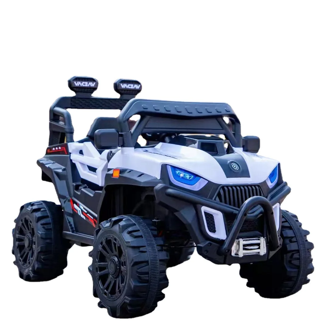 

Лучшая цена, роскошный 2-Местный Электрический автомобиль 12 В, детский внедорожник с большим аккумулятором, детский игрушечный автомобиль для езды на автомобиле для детей