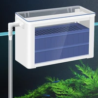 3 in 1 filter box turtle upper filter low water level water purifier circulation filter for aquarium fish tank